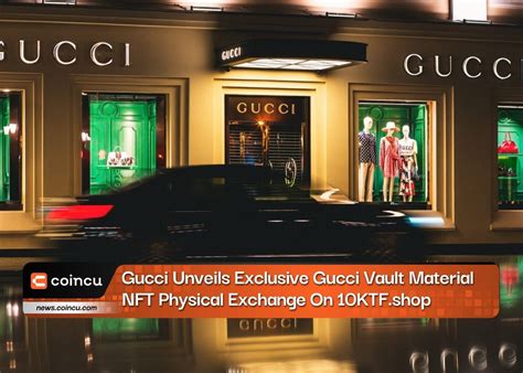 gucci sneaker nft|Gucci vault digital.